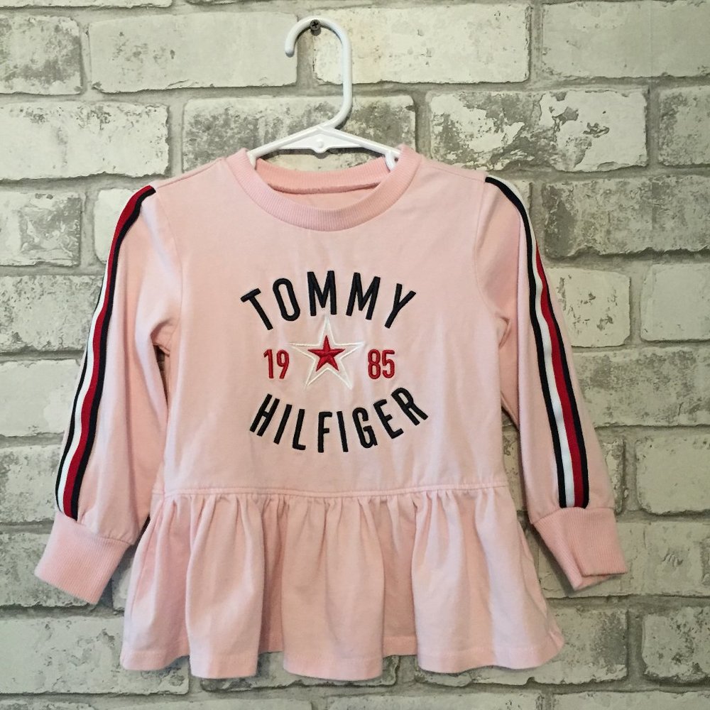 Tommy Hilfiger Girl's Long Sleeve Shirt Size 2